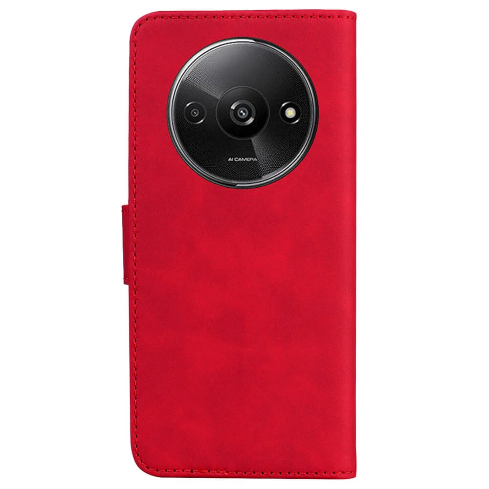 Xiaomi Redmi A3 - Solide Leder Etui Hülle - Image 5