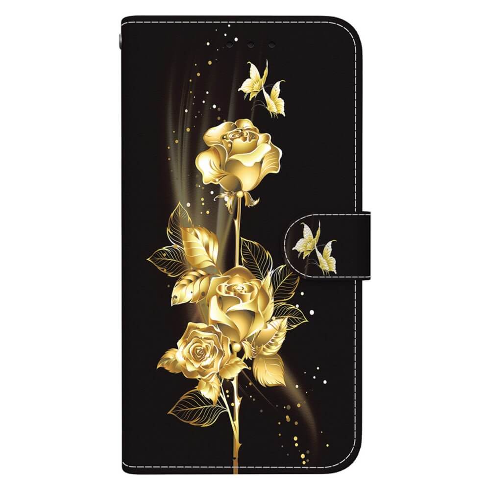 Xiaomi Redmi A3 - Tasche Hülle mit Blüten Motiv