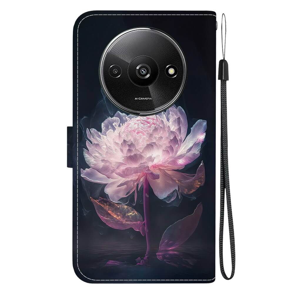 Xiaomi Redmi A3 - Tasche Hülle mit Blüten Motiv - Image 13