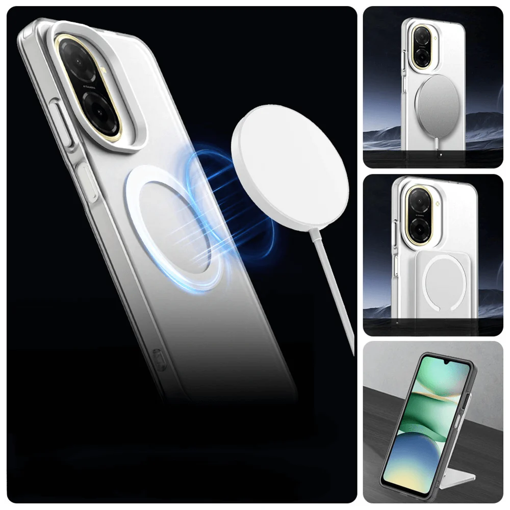 Xiaomi Redmi A5 / Poco C71 - Acryl-Handyhülle mit Magnet und Farbakzent - Image 6