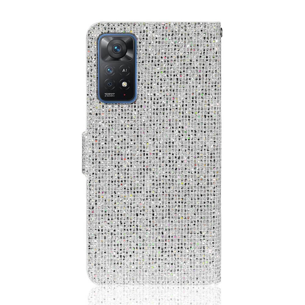 Xiaomi Redmi Note 11 Pro / 12 Pro - Glitter Leder Etui - Image 17