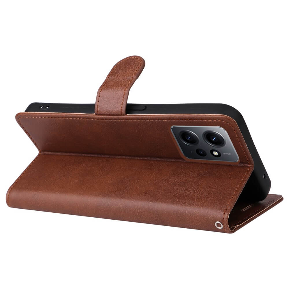 Xiaomi Redmi Note 12 4G - Leder Etui Hülle - Image 11