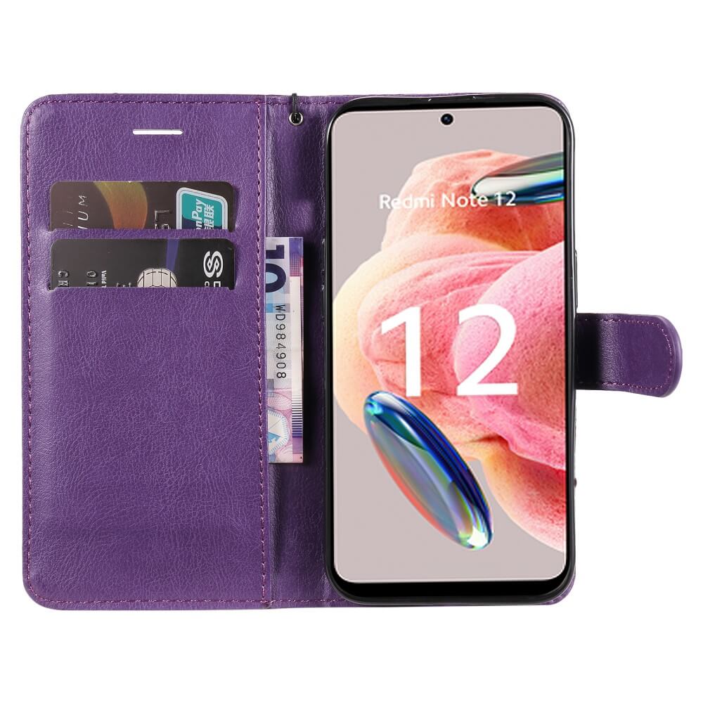 Xiaomi Redmi Note 12 4G - Leder Etui Hülle - Image 15