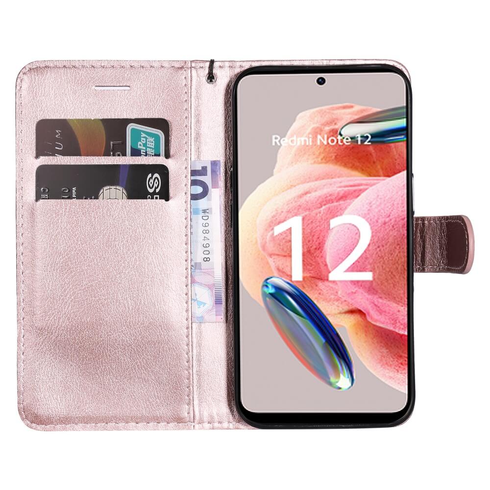 Xiaomi Redmi Note 12 4G - Leder Etui Hülle - Image 22