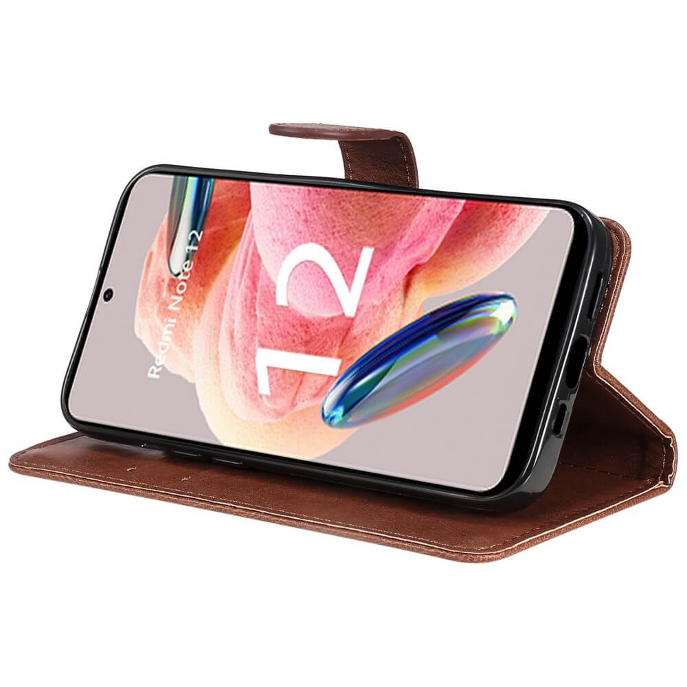 Xiaomi Redmi Note 12 4G - Leder Etui Hülle - Image 9