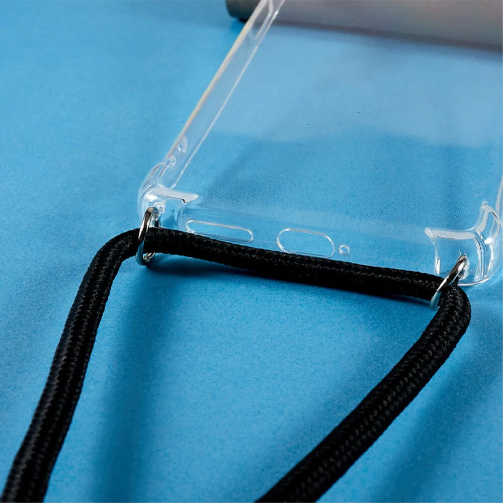 Xiaomi Redmi Note 12 Pro+ - Hülle Mit Umhängeband Transparent - Image 3