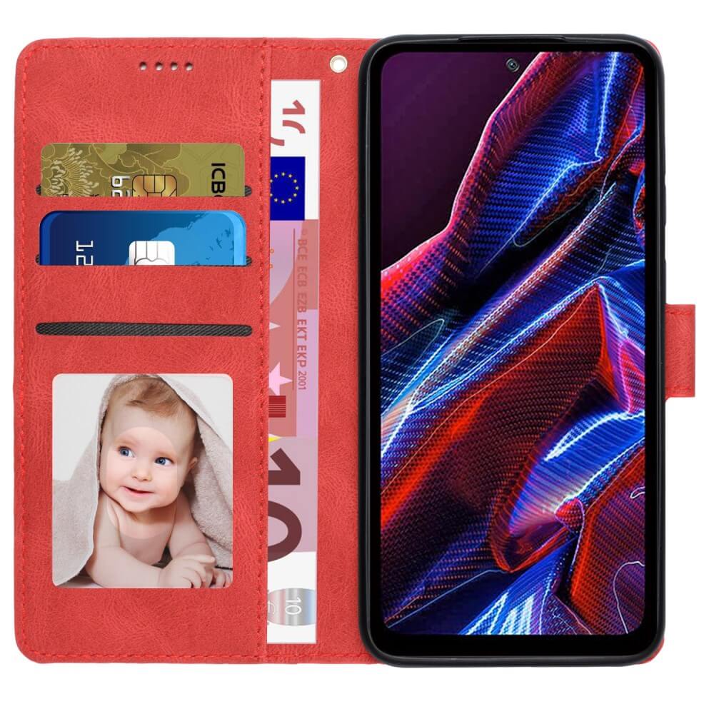 Xiaomi Redmi Note 12 Pro+ - Leder Etui Hülle - Image 11