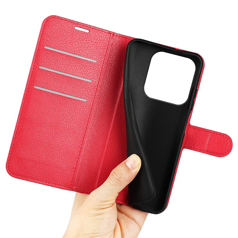 Xiaomi Redmi Note 14 4G - Leder Etui Hülle - Image 29