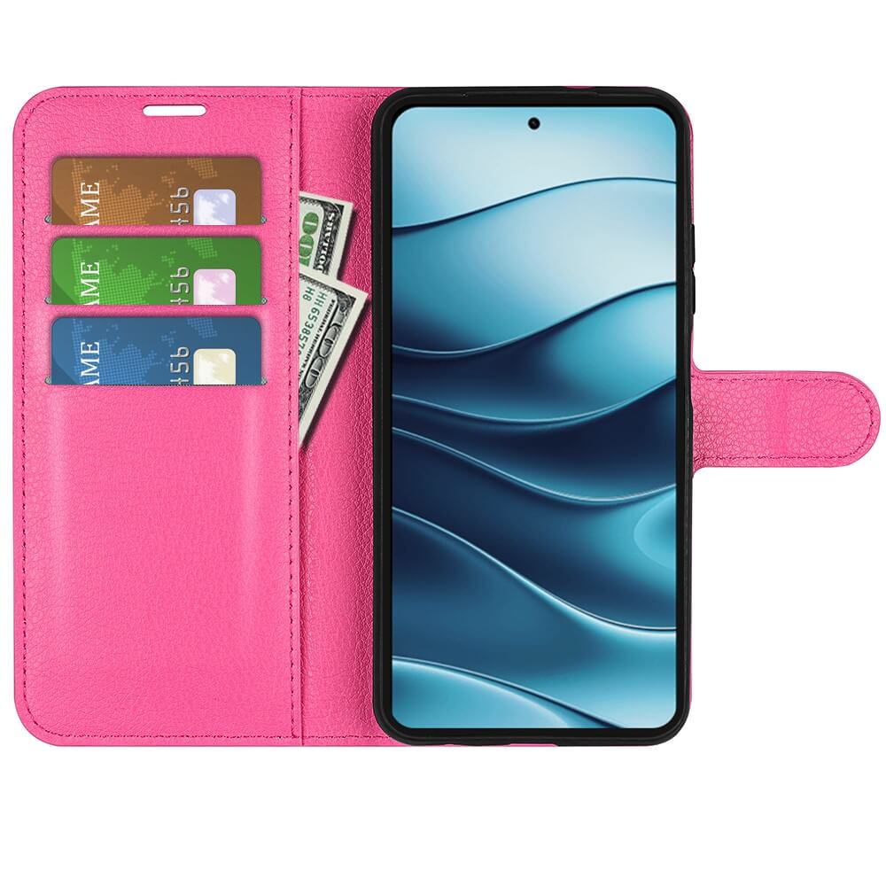 Xiaomi Redmi Note 14 4G - Leder Etui Hülle - Image 38