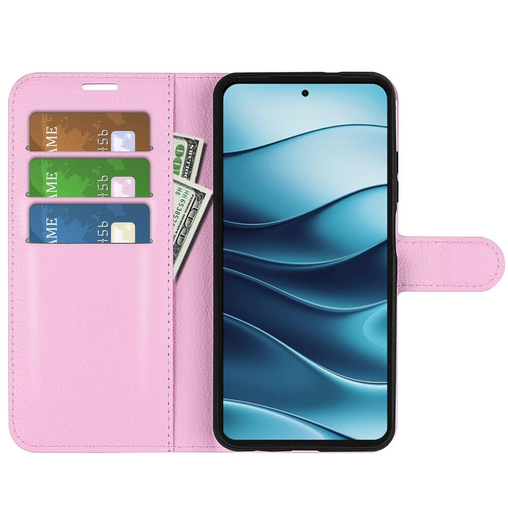 Xiaomi Redmi Note 14 4G - Leder Etui Hülle - Image 8