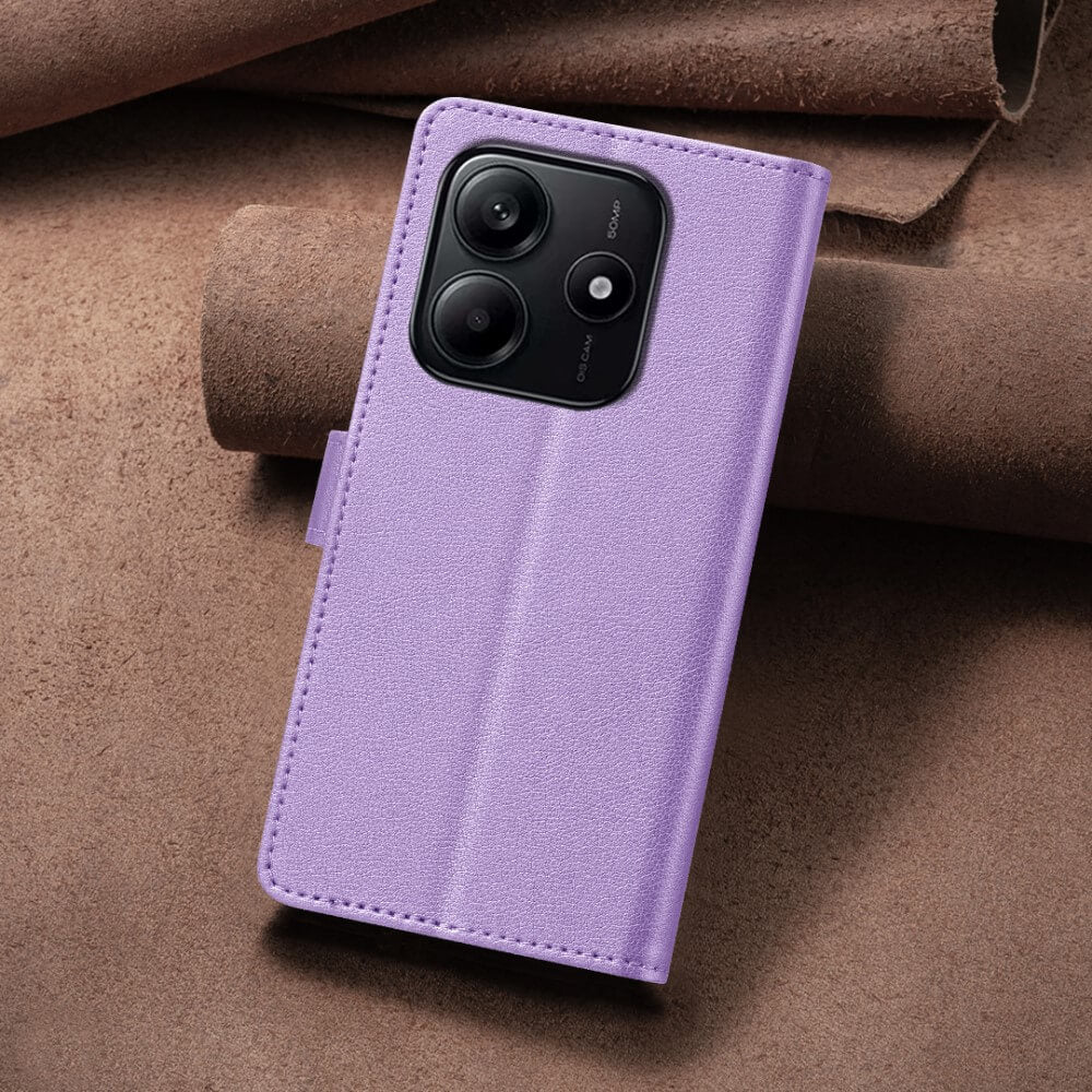 Xiaomi Redmi Note 14 5G - BINFEN Leder Etui Hülle mit RFID Blocker - Image 28