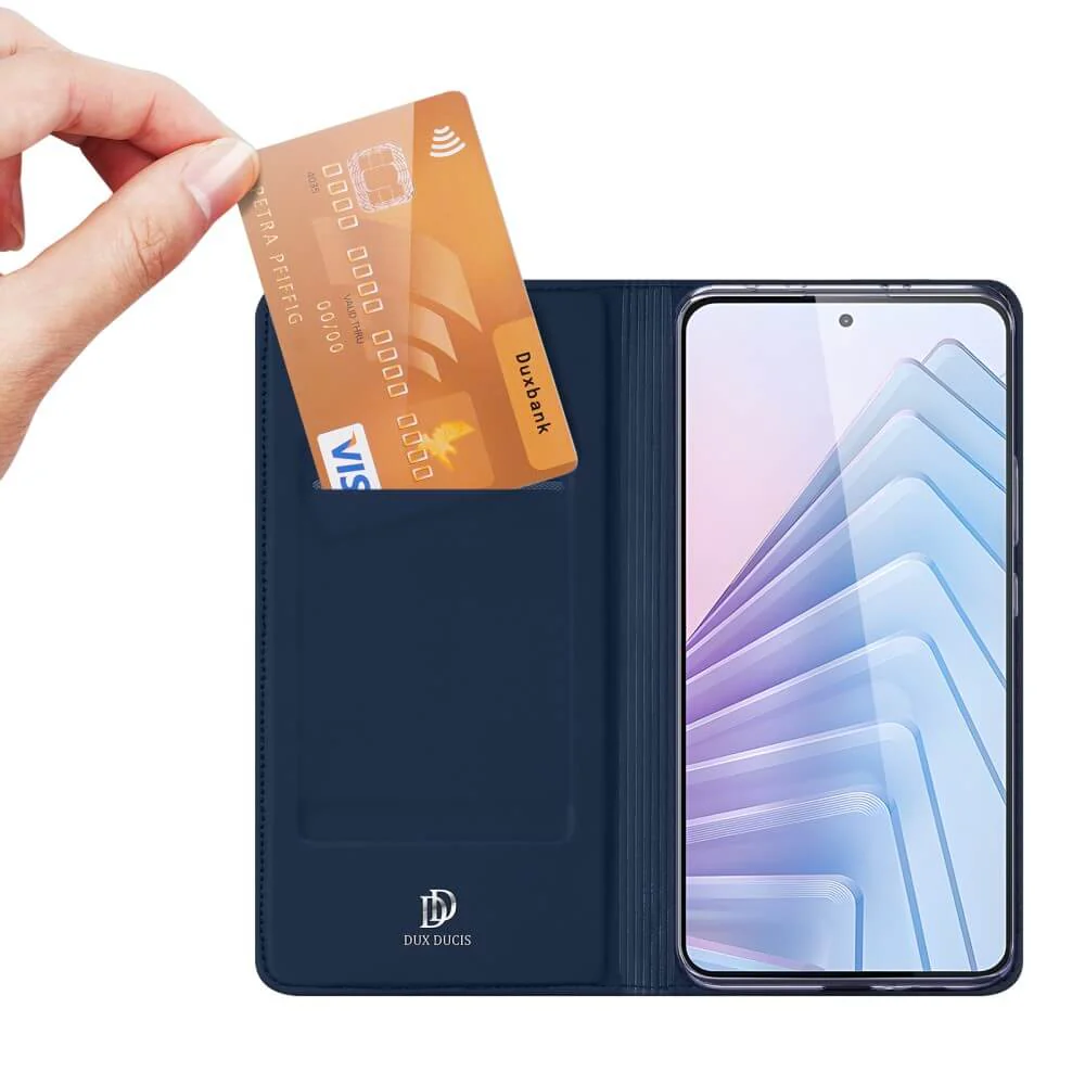 Xiaomi Redmi Note 14 5G - Dux Ducis Skin Pro Flip Case - Image 9