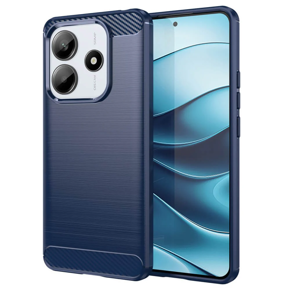 Xiaomi Redmi Note 14 5G - Metall Carbon Look Hülle - Image 13