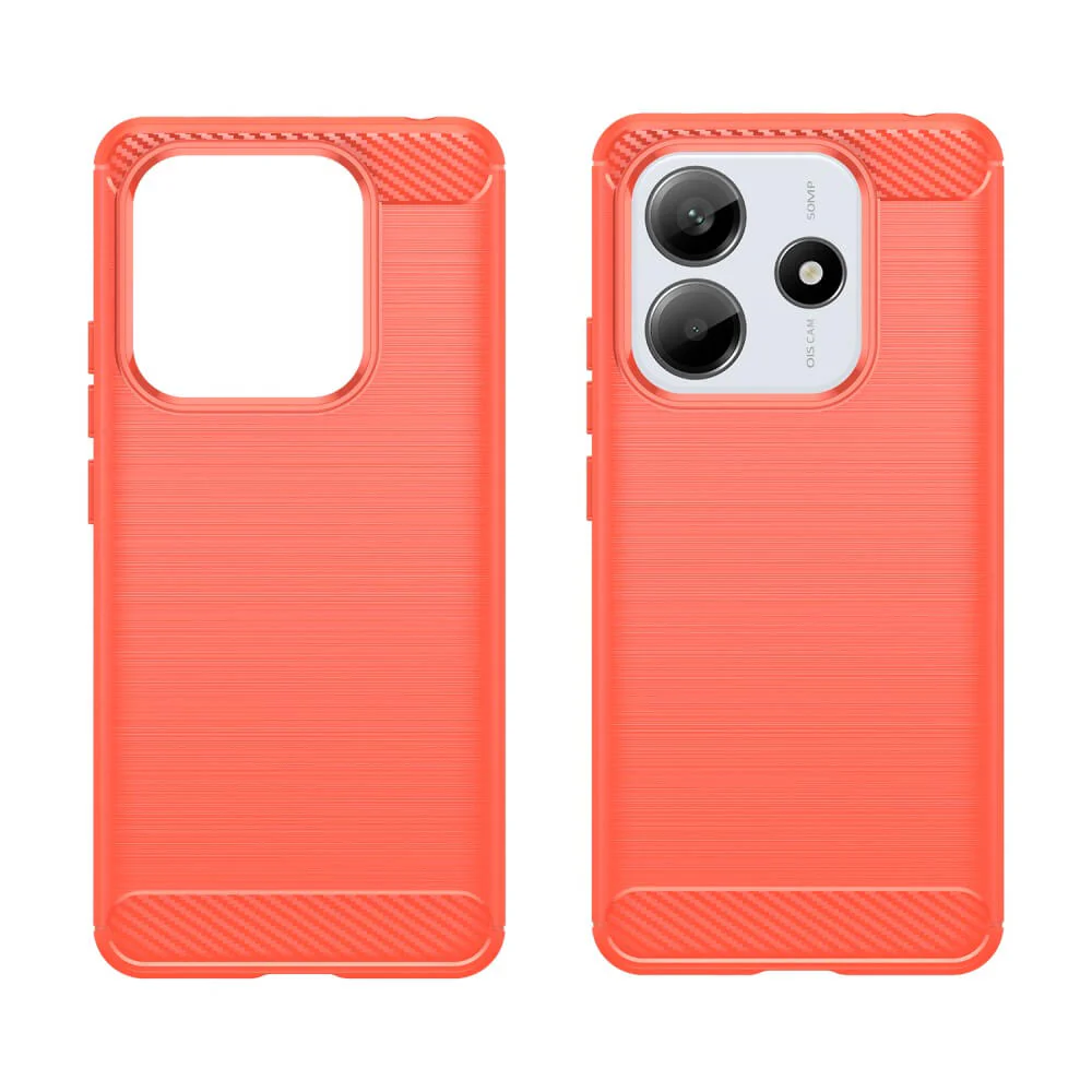 Xiaomi Redmi Note 14 5G - Metall Carbon Look Hülle - Image 8