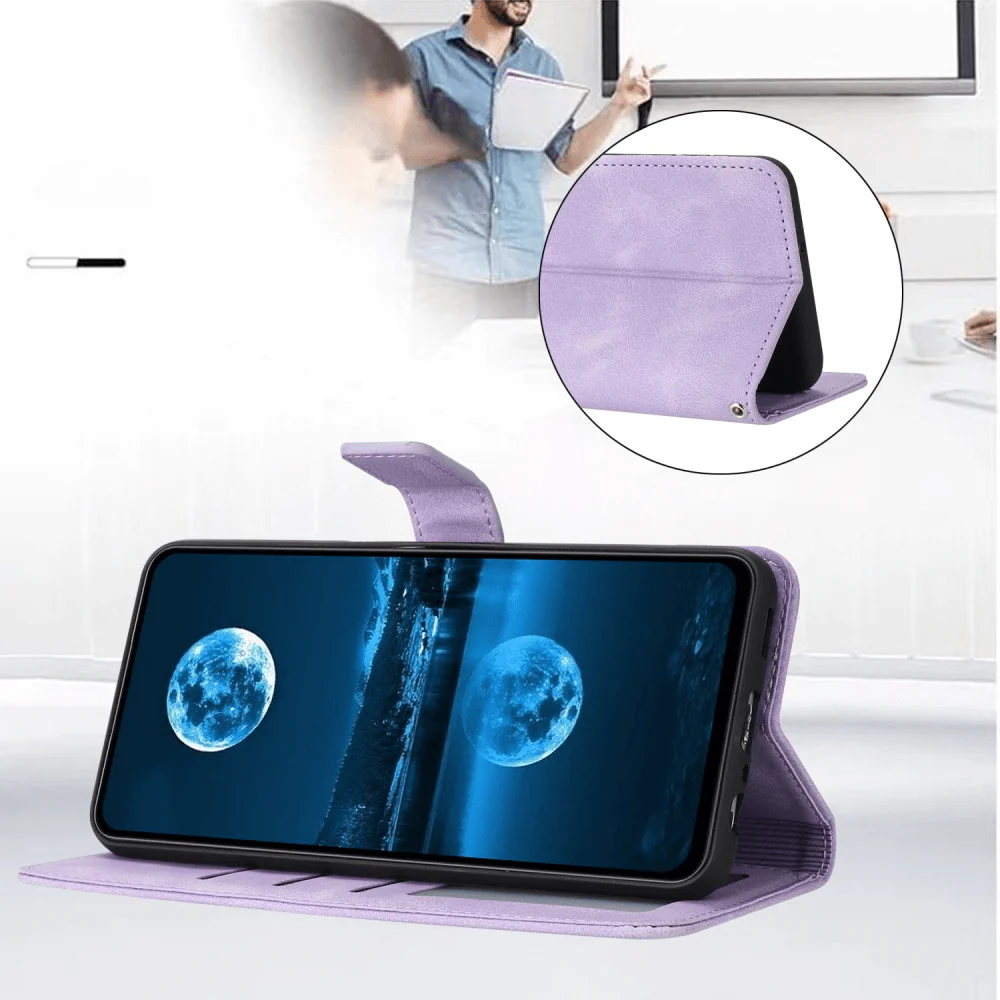 Xiaomi Redmi Note 14 5G – Wildleder Look Etui im Vintage Design - Image 20