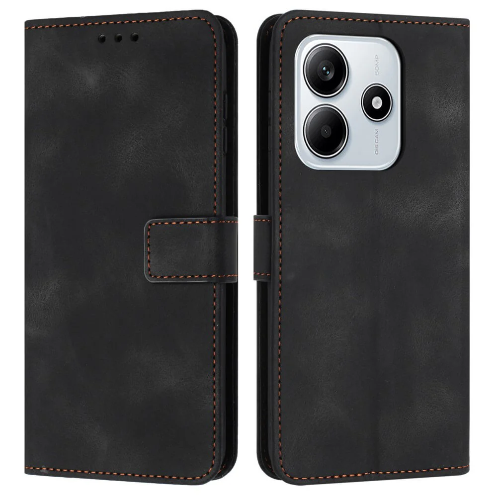 Xiaomi Redmi Note 14 5G – Wildleder Look Etui im Vintage Design - Image 27