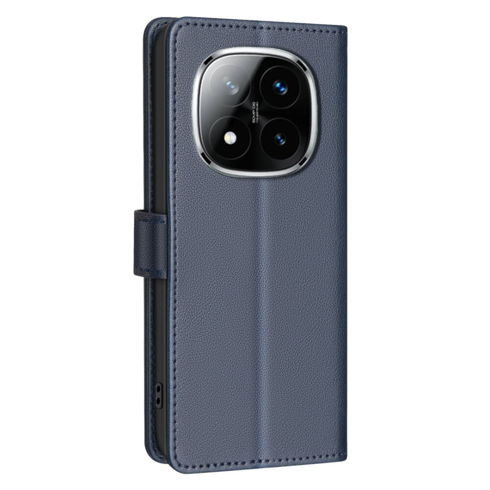 Xiaomi Redmi Note 14 Pro 4G - BINFEN Leder Etui Hülle mit RFID Blocker - Image 23