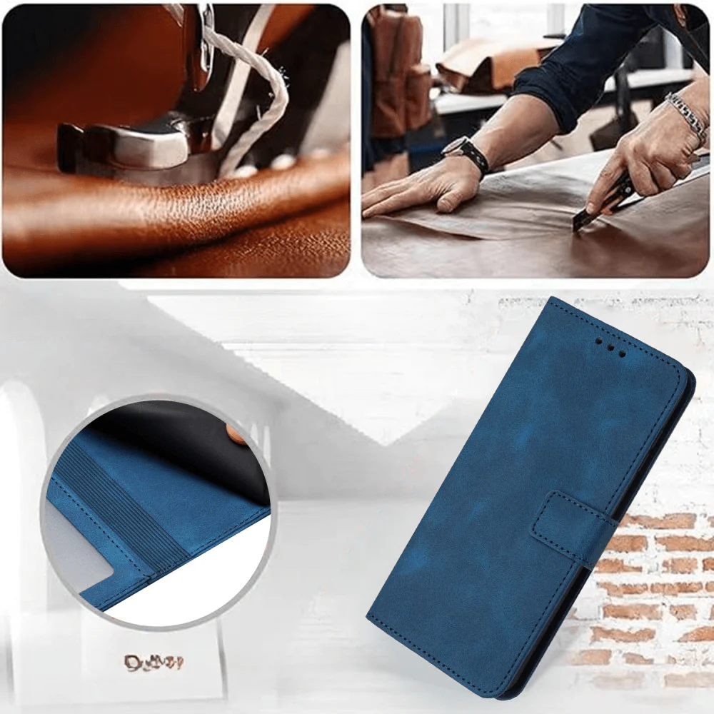 Xiaomi Redmi Note 14 Pro 5G / Pro+ Plus / Poco X7 – Wildleder Look Etui im Vintage Design - Image 9