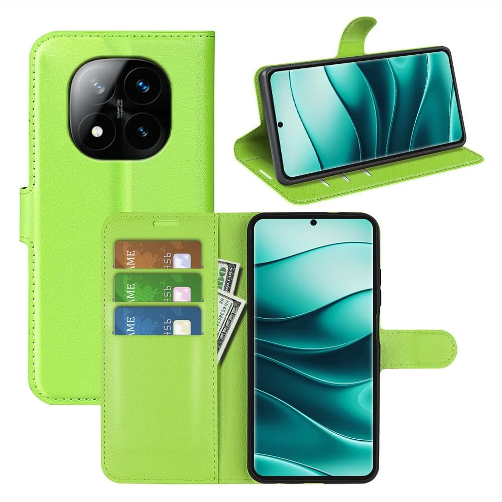 Xiaomi Redmi Note 14 Pro+ Plus - Leder Etui Hülle - Image 41