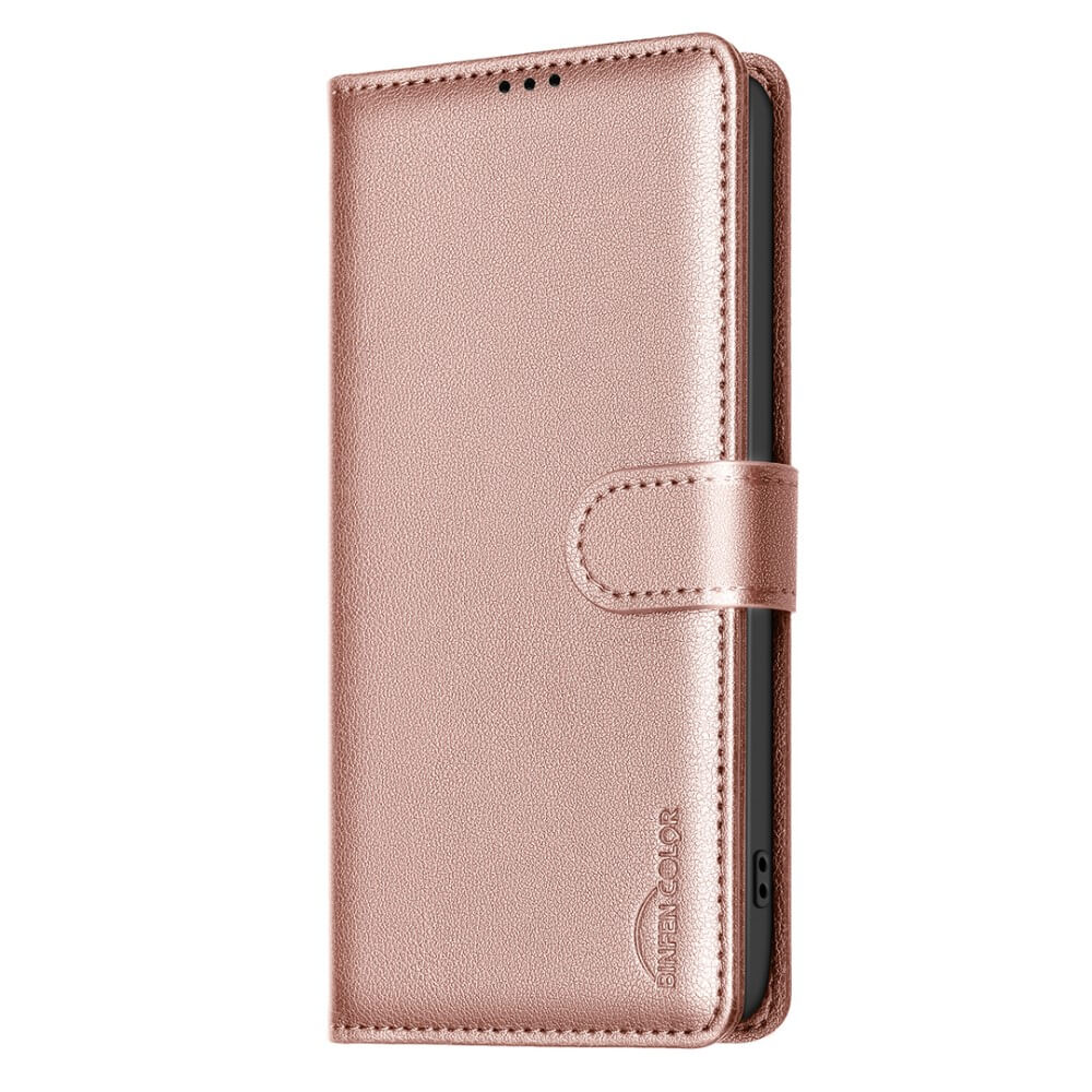 Xiaomi Redmi Note 14 Pro+ / Pro 5G - BINFEN Leder Etui Hülle mit RFID Blocker - Image 24
