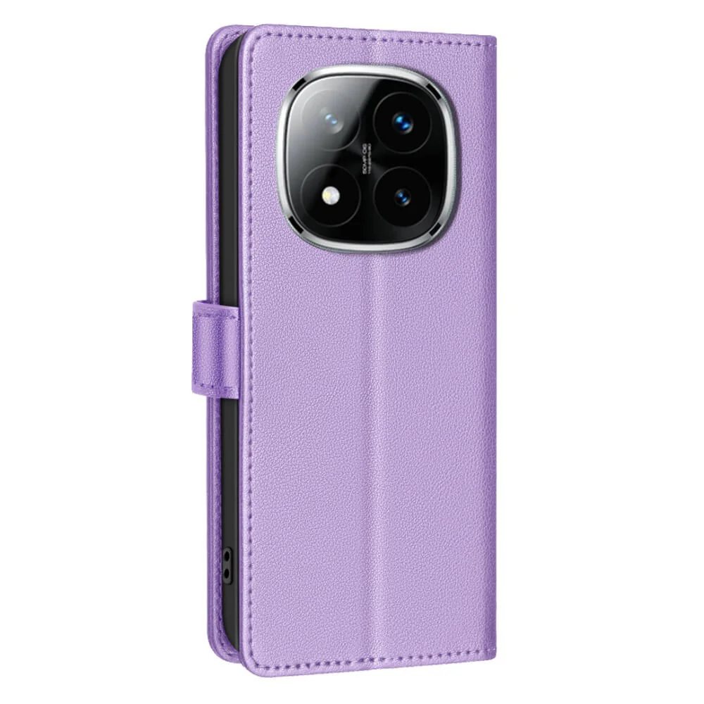 Xiaomi Redmi Note 14 Pro+ / Pro 5G - BINFEN Leder Etui Hülle mit RFID Blocker - Image 43