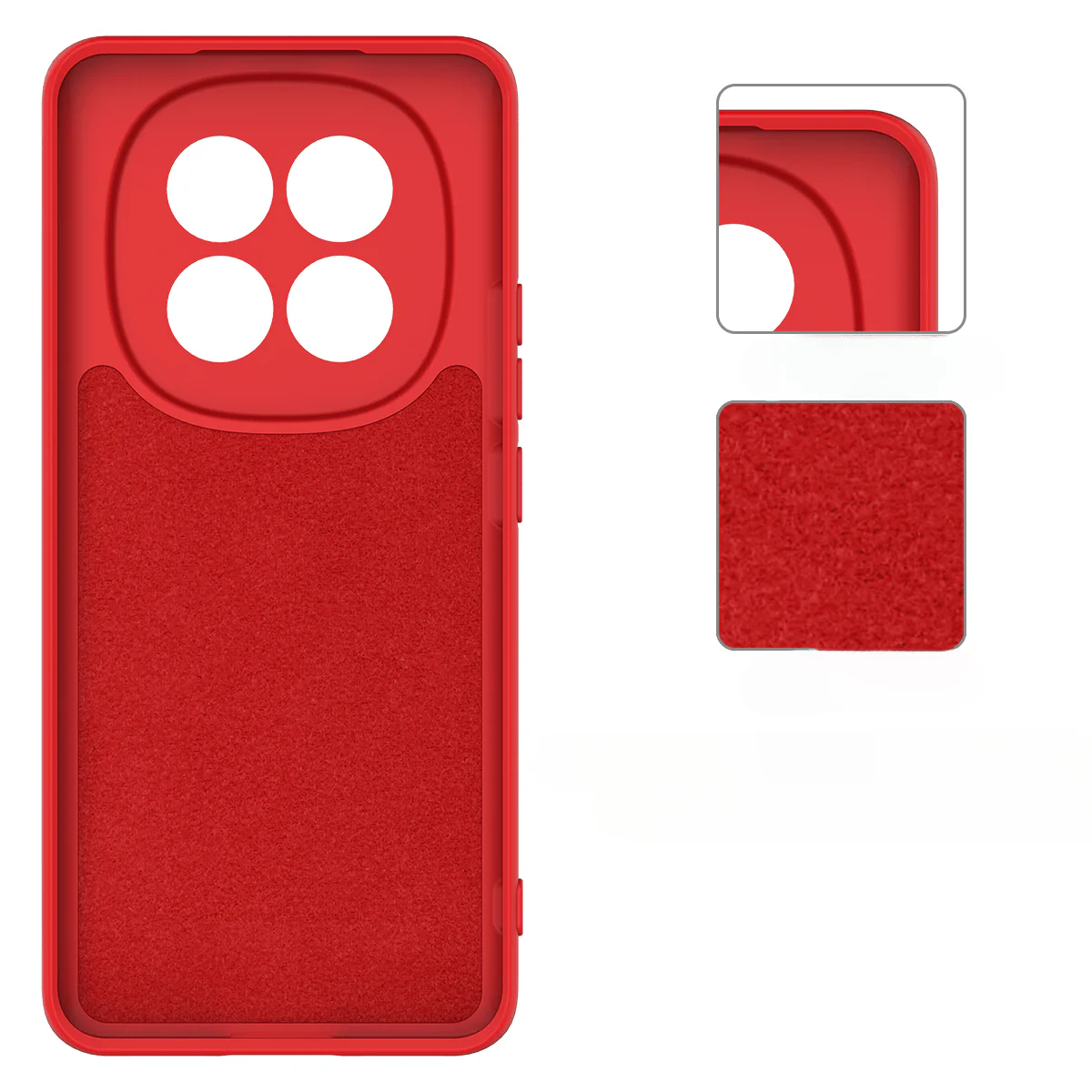 Xiaomi Redmi Note 15 4G Silikon Gummi Hülle mit Riemen - Image 8