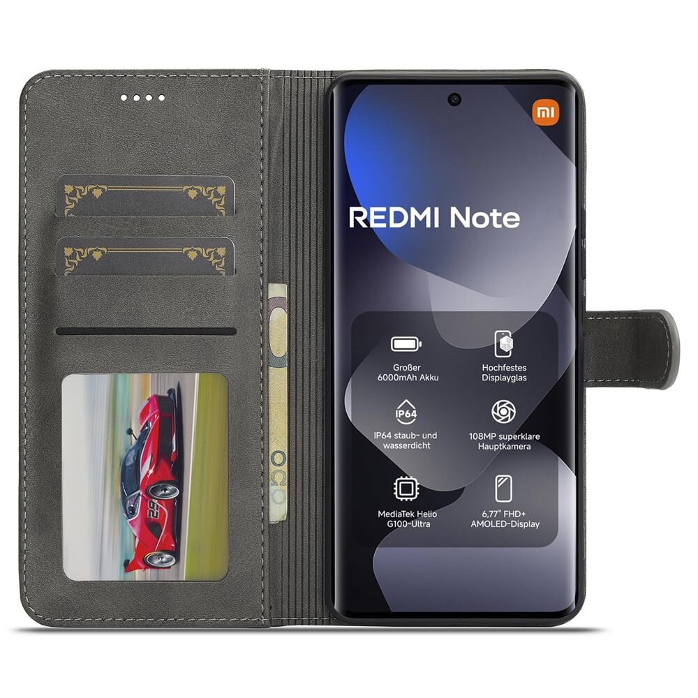 Xiaomi Redmi Note 15 5G - LC.IMEEKE Leder Etui Hülle - Image 21