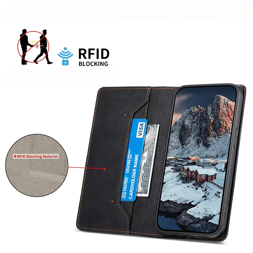 Xiaomi Redmi Note 15 Pro 5G - Flip Case mit RFID Blocker - Image 21