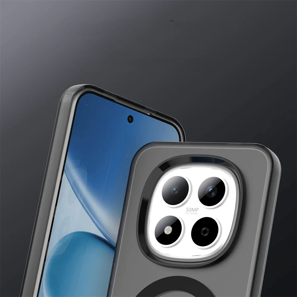 Xiaomi Redmi Note 15 Pro 5G - Handyhülle mit Magnet und Farbakzent - Image 3