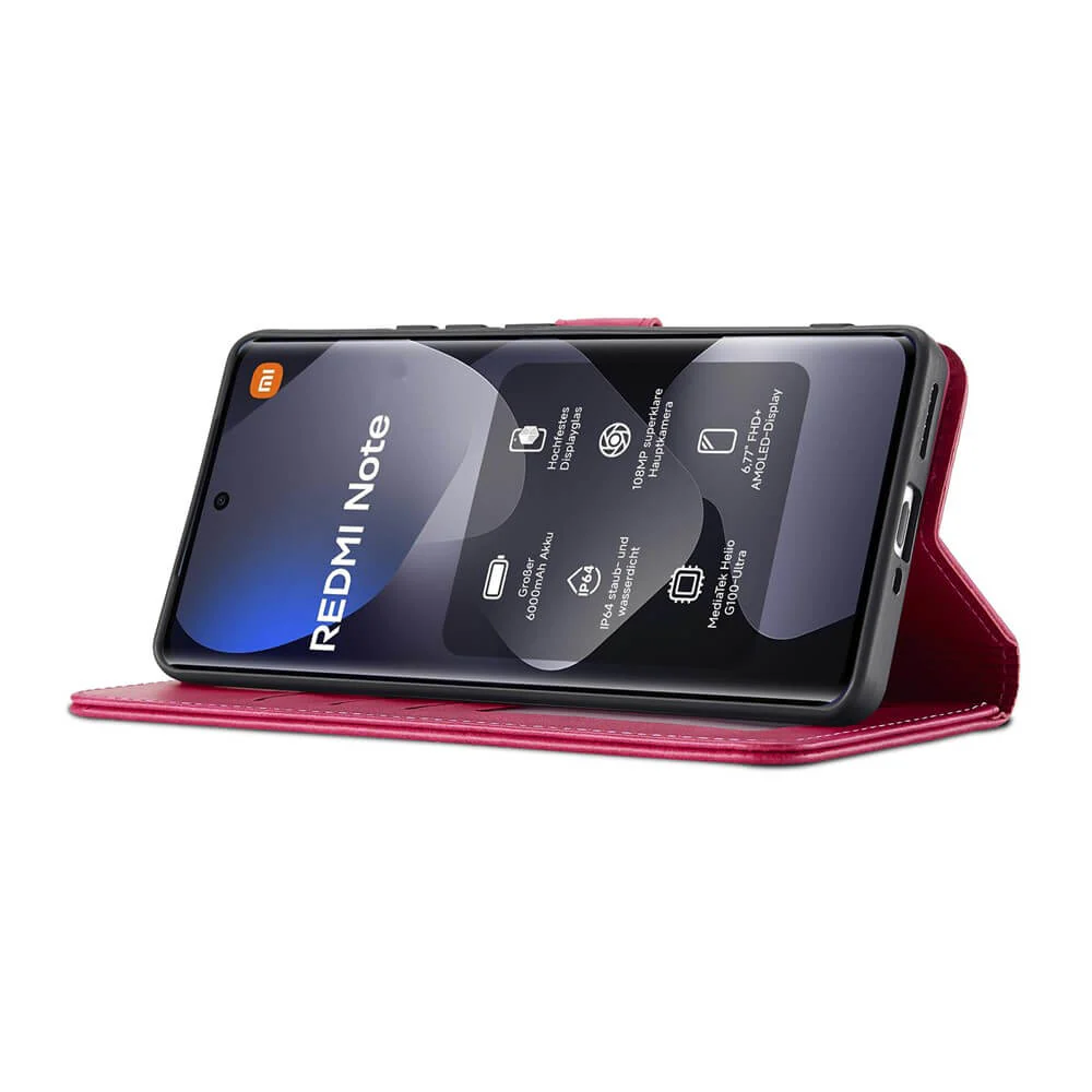 Xiaomi Redmi Note 15 Pro 5G - LC.IMEEKE Leder Etui Hülle - Image 29
