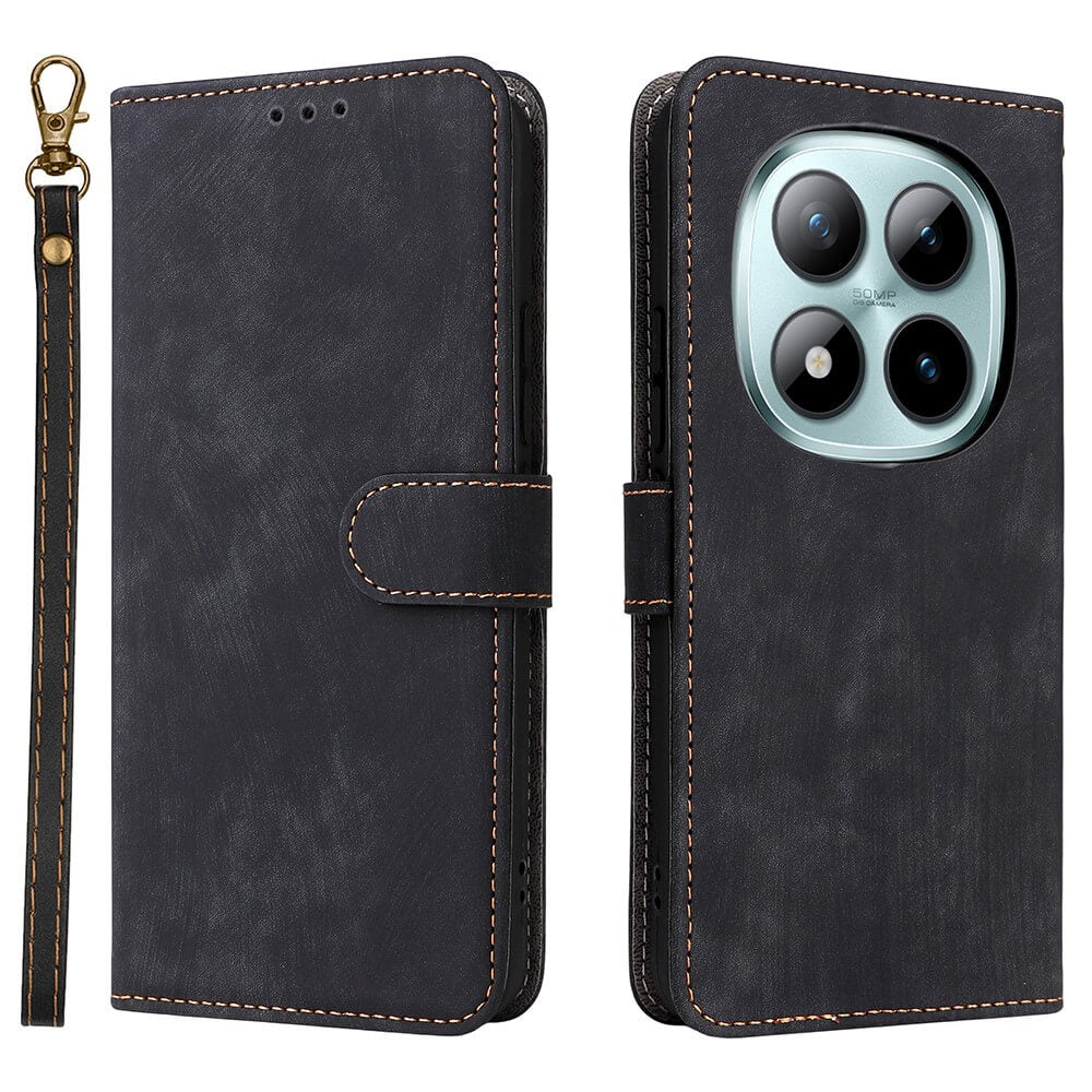 Xiaomi Redmi Note 15 Pro 5G - Ledertasche mit RFID Blocker