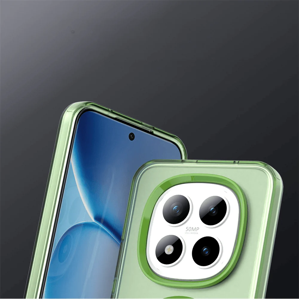 Xiaomi Redmi Note 15 Pro+ / Poco M8 Pro - Acryl-Handyhülle mit Magnet und Farbakzent - Image 6