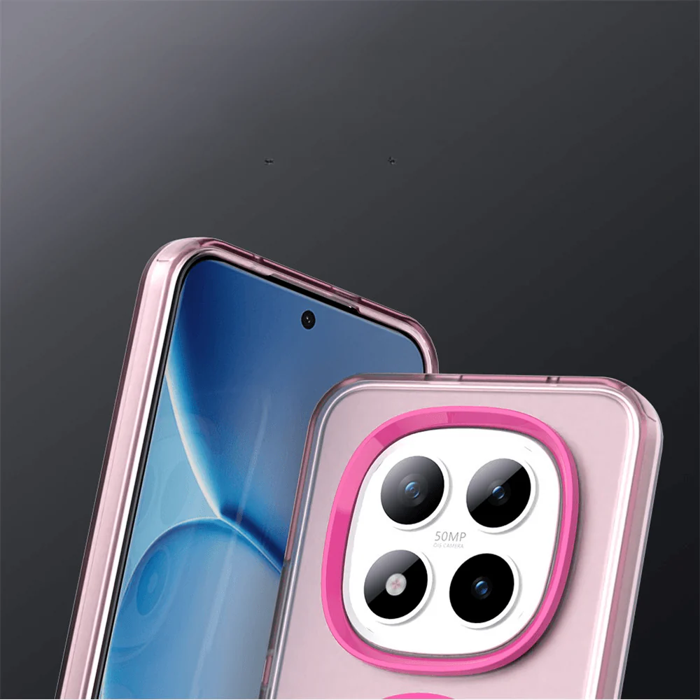 Xiaomi Redmi Note 15 Pro+ / Poco M8 Pro - Acryl-Handyhülle mit Magnet und Farbakzent - Image 8