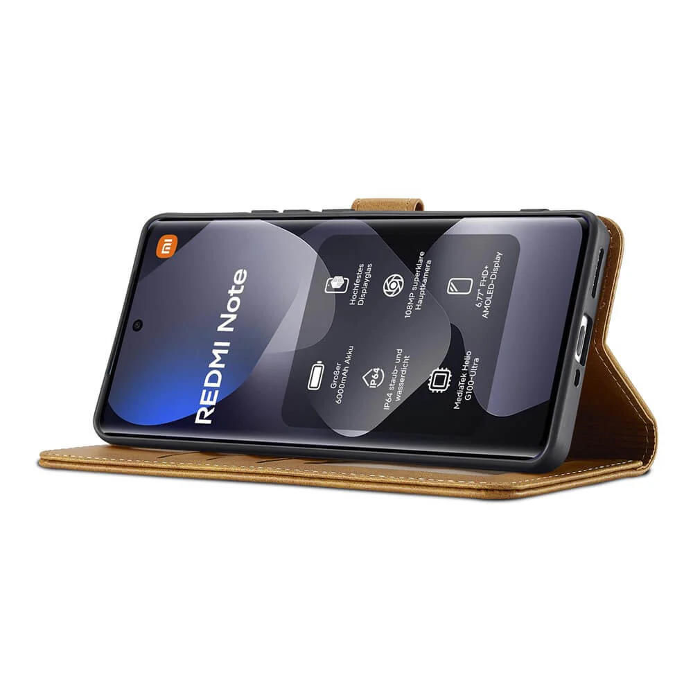 Xiaomi Redmi Note 15 Pro+ / Poco M8 Pro - LC.IMEEKE Leder Etui Hülle - Image 15