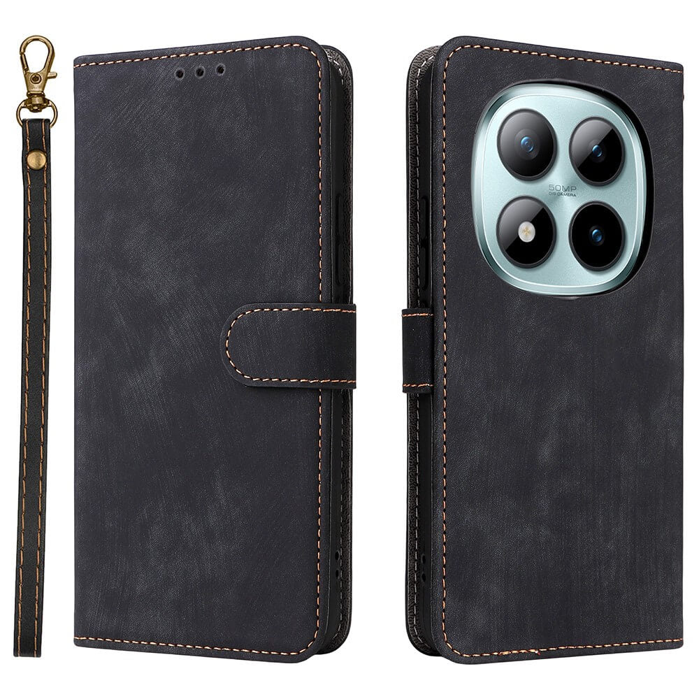 Xiaomi Redmi Note 15 Pro+ / Poco M8 Pro - Ledertasche mit RFID Blocker