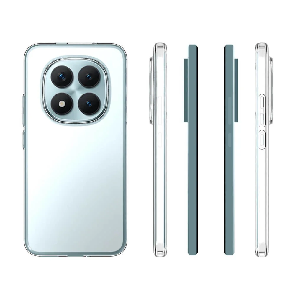Xiaomi Redmi Note 15 Pro+ / Poco M8 Pro - Silikon Gummi Case transparent - Image 4