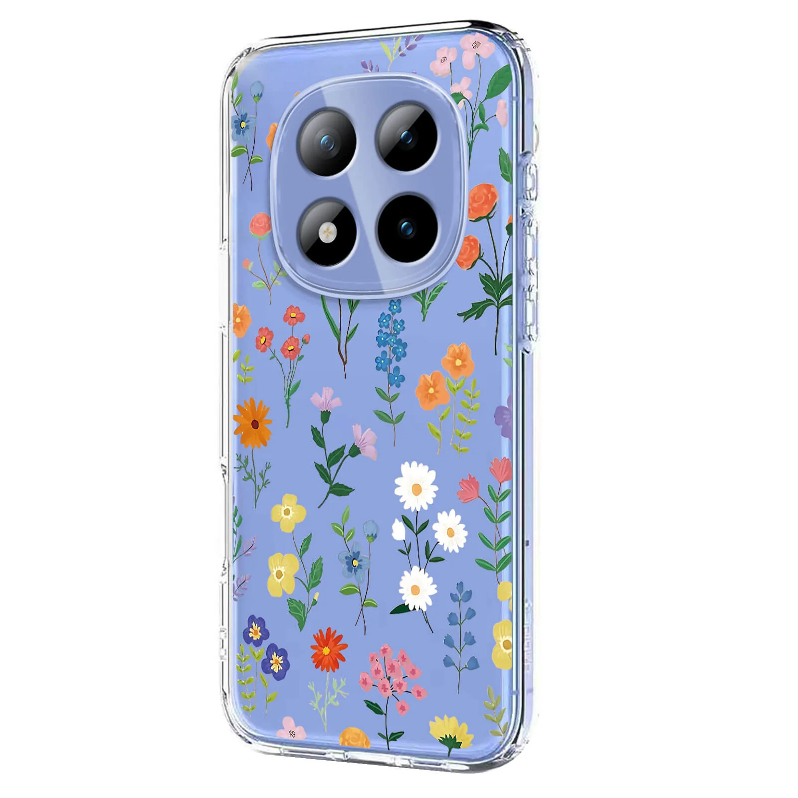 Xiaomi Redmi Note 15 Pro+ / Poco M8 Pro - Silikon Gummi Hülle Blumen - Image 8