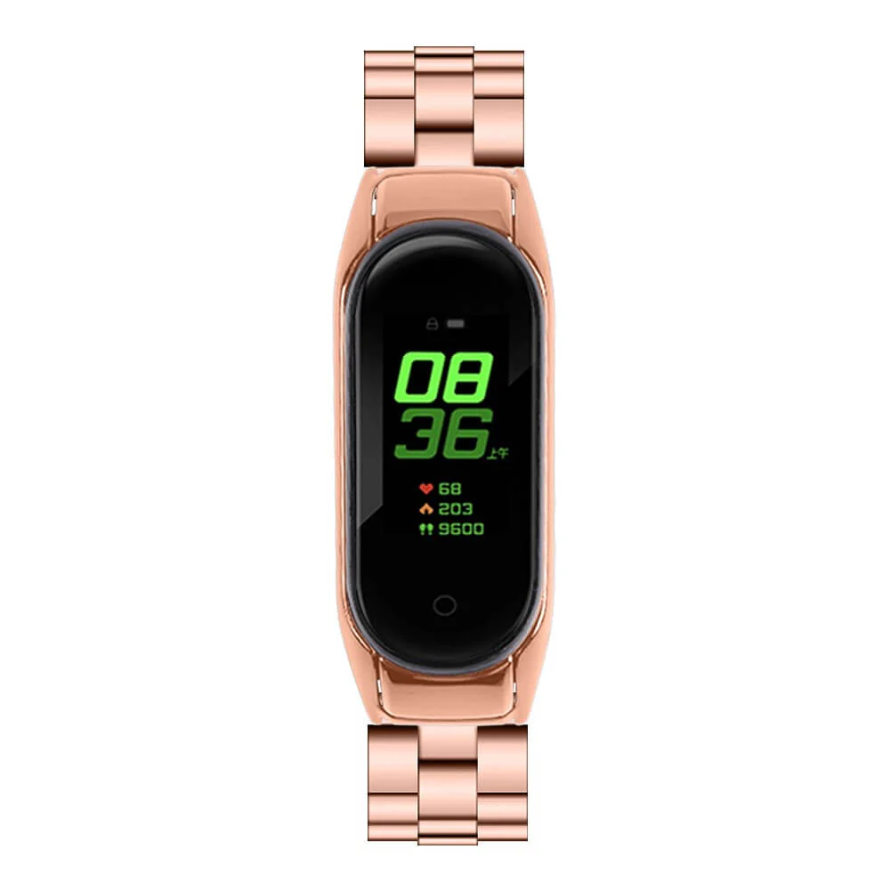 Xiaomi Smart Band 9 / 8 - Edelstahl Armband Maschen - Image 3