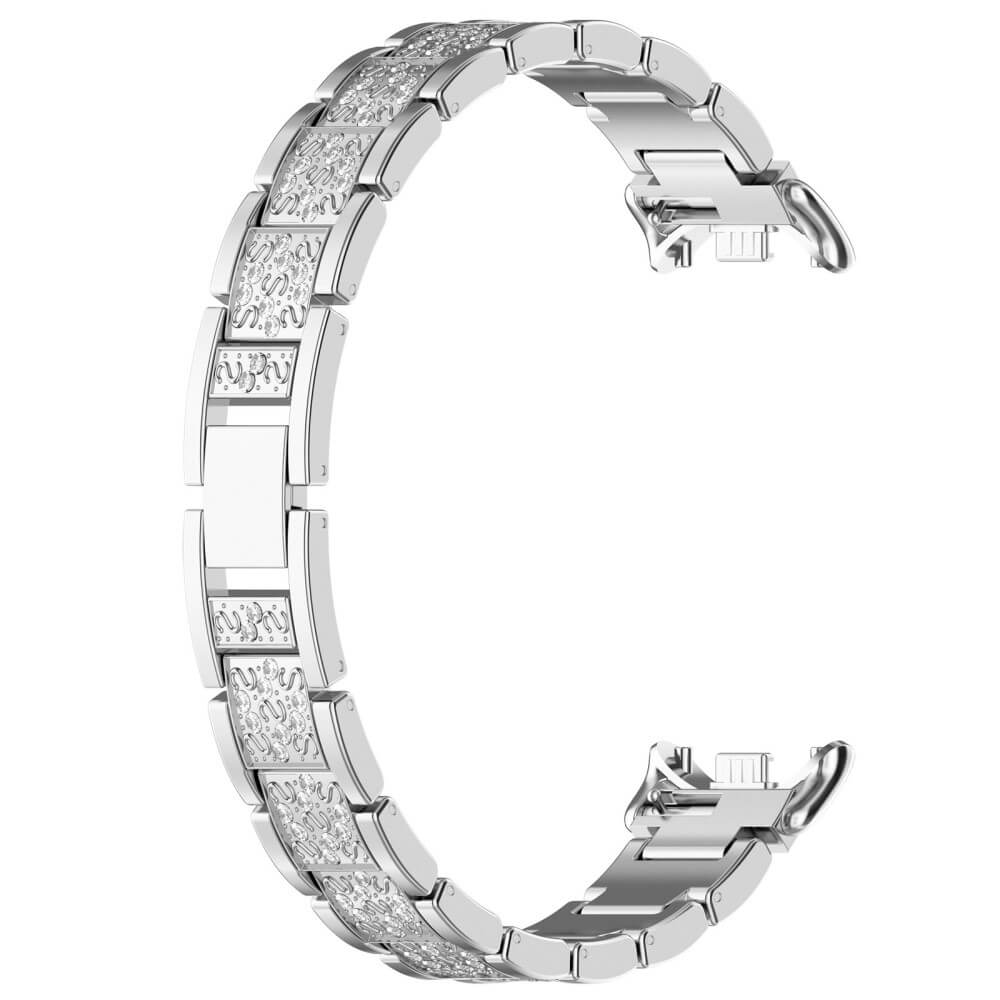 Xiaomi Smart Band 9 / 8 - Edelstahl mit Strass Armband - Image 13