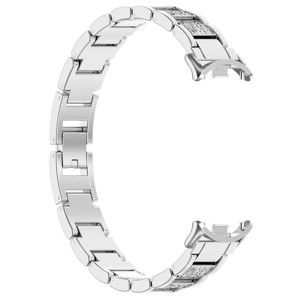 Xiaomi Smart Band 9 / 8 - Edelstahl mit Strass Armband - Image 16