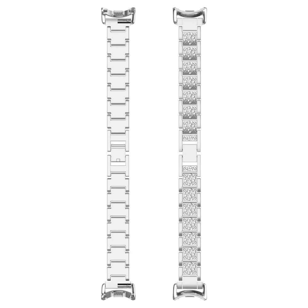 Xiaomi Smart Band 9 / 8 - Edelstahl mit Strass Armband - Image 17