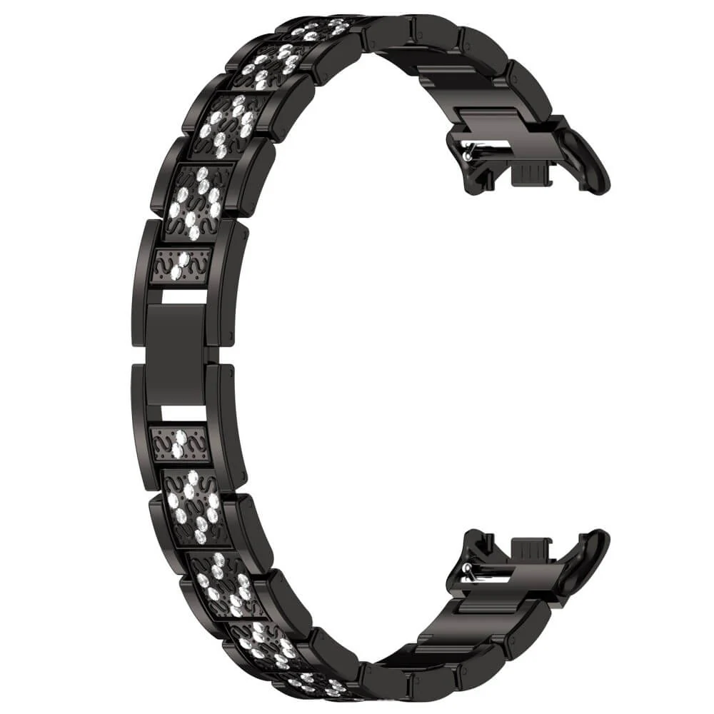 Xiaomi Smart Band 9 / 8 - Edelstahl mit Strass Armband - Image 4
