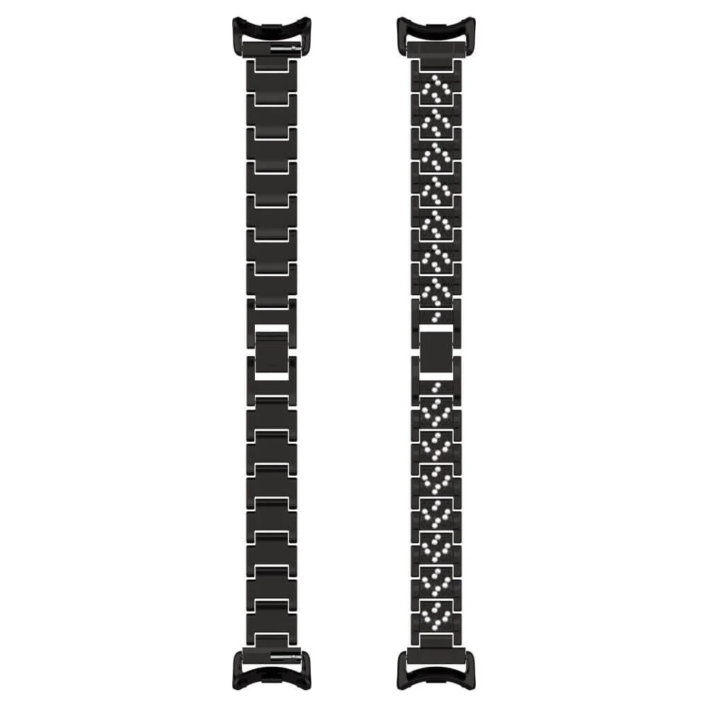Xiaomi Smart Band 9 / 8 - Edelstahl mit Strass Armband - Image 5