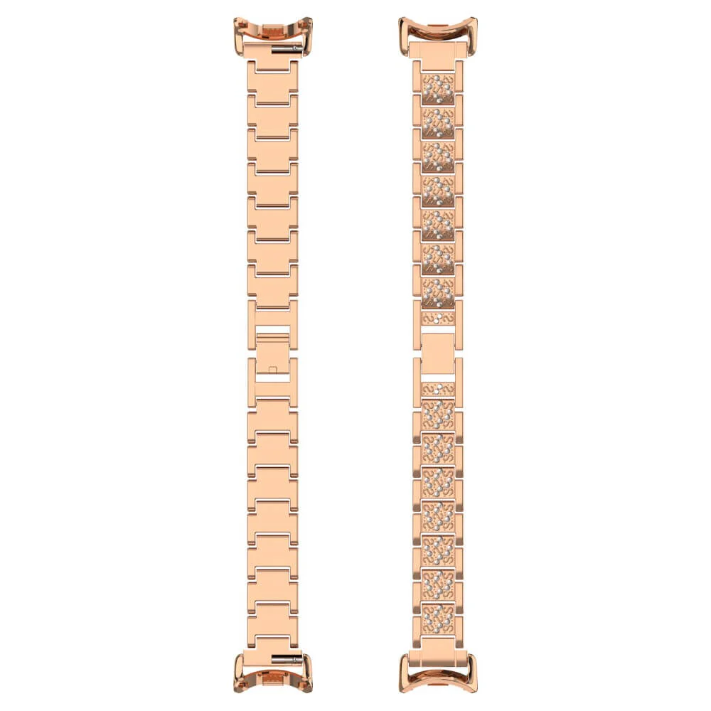 Xiaomi Smart Band 9 / 8 - Edelstahl mit Strass Armband - Image 9